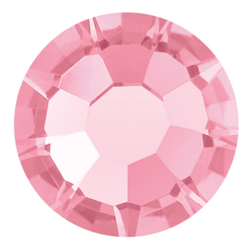 Crystal Round Pink Tooth Gems