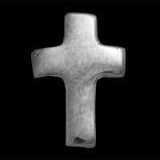 Cross 18ct white gold