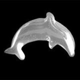 18ct white gold dolphin