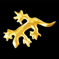 Gecko 22ct yellow gold